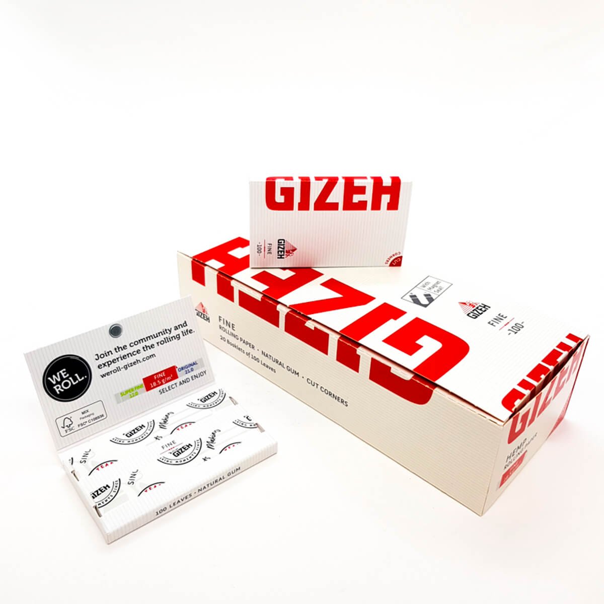 Gizeh Fine Rolling Paper Magnet