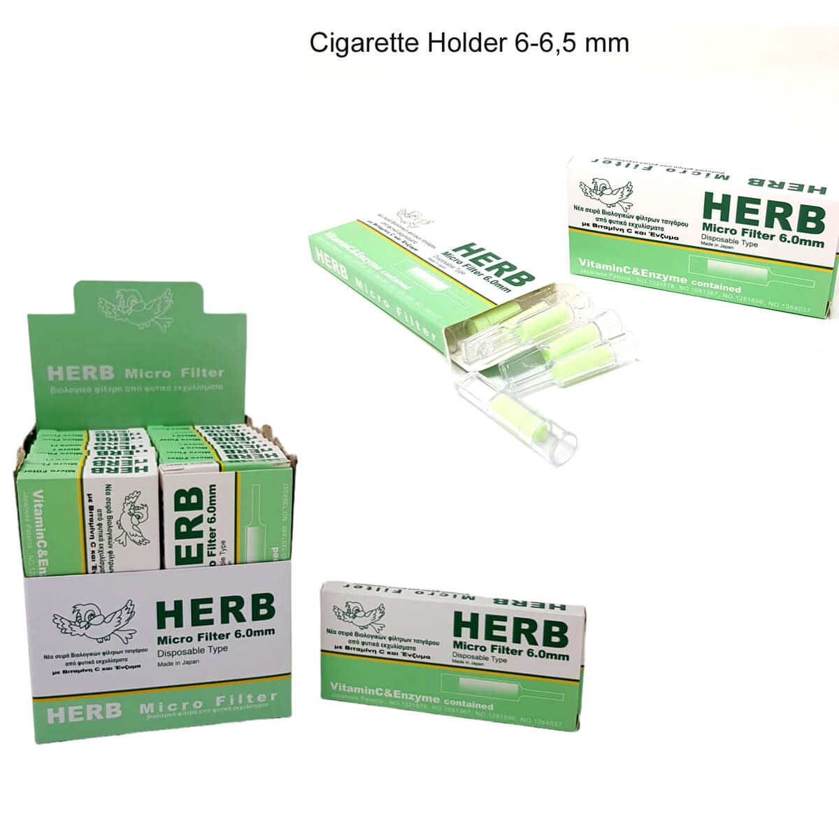 Herb Cigarette Holder 6mm