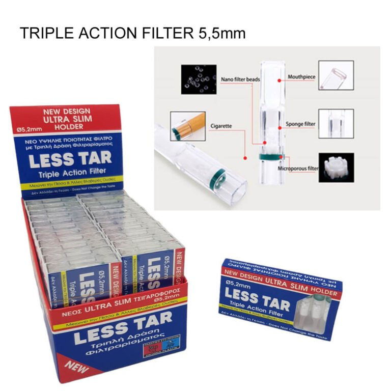 Less Tar Pipe Filter 5.5mm
