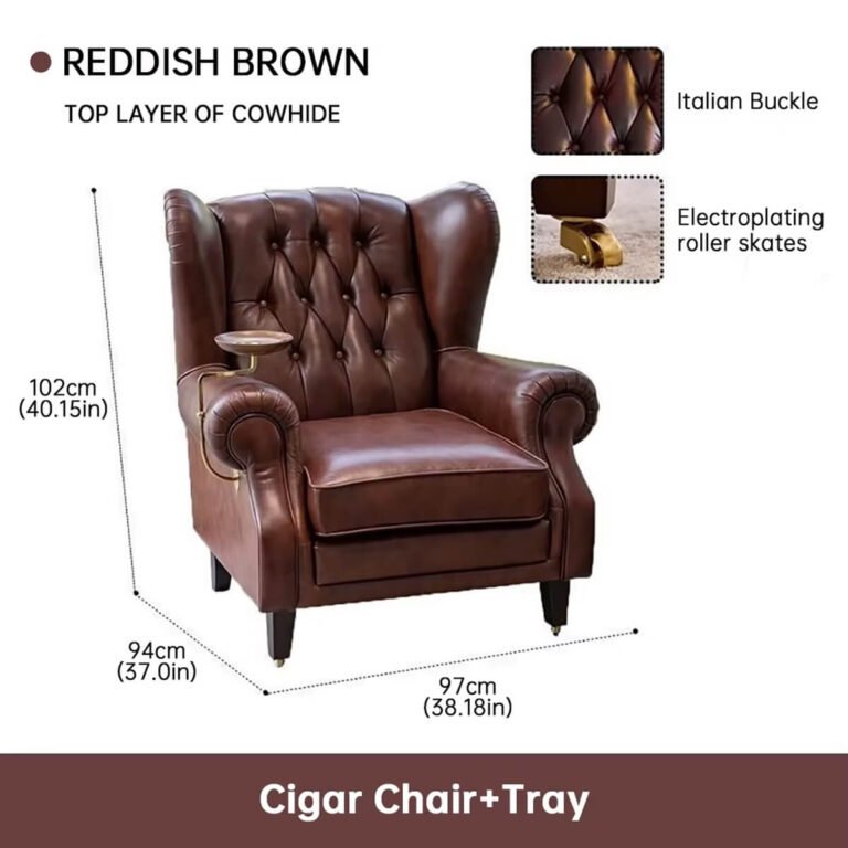 Microfiber Leather Chair With