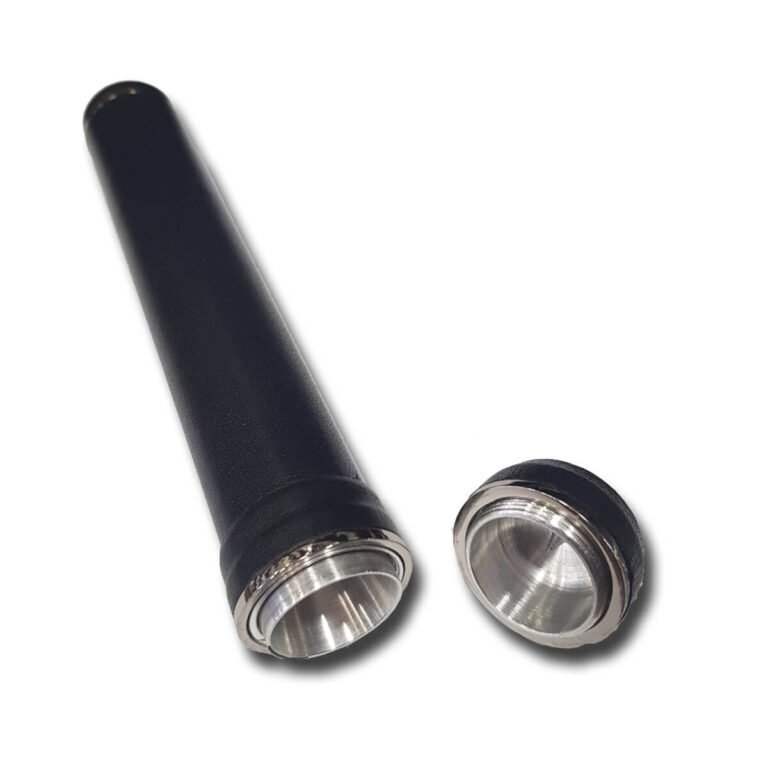 Black Leather Cigar Case Savor